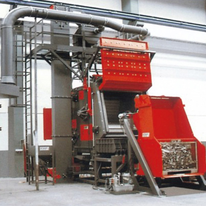 Q3212自動上下料履帶拋丸清理機